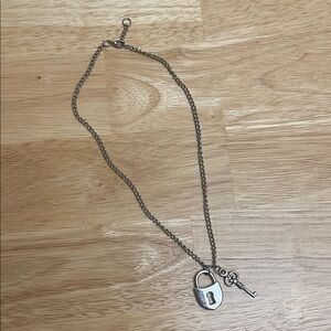 Lock and Key Necklace